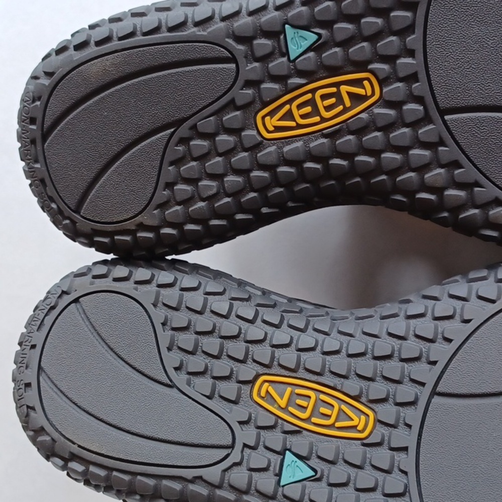 Keen Men's Solr High Performance Sport Closed Toe Sandals SZ 10 NEW Black Gold - Picture 16 of 16